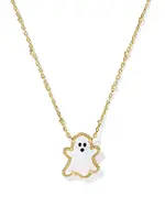 Kendra Scott Mother Of Pearl Ghost Pendant Necklace, 19