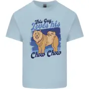This Guy Loves His Chow Dog Kids T-Shirt Childrens