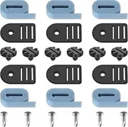 Pool Solar Cover Fastening Kit,Solar Cover Fastening Attachment Kit | Easy Installation Ground Swimming Accessories Blanket Straps Fastener for Hotel Home Patio