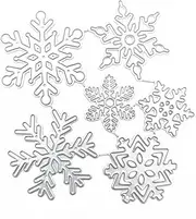 Christmas Snowflake Metal Die Cuts for Card Making Metal Cutting Dies for Scrapbooking Paper Crafting DIY Embossing (Style A)