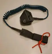 Retrospec Weekender 10' Paddle Board Safety Leash, Coiled 10 ft, Turquoise