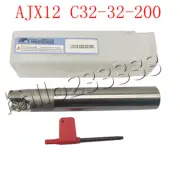 AJX12 C32-32-200 2Flute Indexable Milling Cutter Holders For JDMW1204 CNC insert