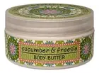 Greenwich Bay CUCUMBER & FREESIA Garden Body Butter with Shea Butter, 8 oz.