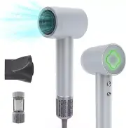 Hair Dryer, Portable Ionic Blow Dryer High Speed Motor for Fast Drying, Low Nois