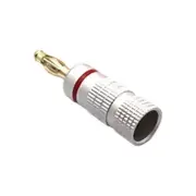 4mm Banana Plug for Speakers Ensuring Seamlessly Auditory Transmission Connector