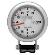Autometer Ultra Lite Tachometer Pedestal Mount With Adjustable Pointer - 8,000 RPM, 3 3/8 Inch, AU3781