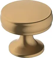 [Amerock] Cabinet Knob | Champagne Bronze | 1-1/4 inch (32 mm) Diameter | Renown | 1 Pack | Drawer Knob | Cabinet Hardware