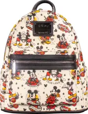 Loungefly Disney Mickey Tattoo Mini Backpack