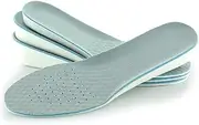 GOOHOCHY Eva Insoles for Height Increase Size 37 Comfortable Breathable Sports Shoe Lift