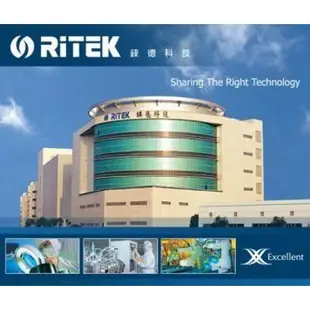 RiTEK 錸德 8x DVD+R DL 空白光碟 燒錄片 單面雙層 8.5GB 原廠10片裝