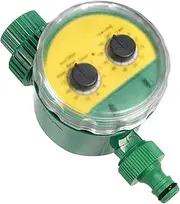 Multi Function Two Dial Automatic Watering Timer Garden Irrigation Controller, Water Timer for Hose Sprinkler, Lawn,Yard,Outdoor Irrigation System