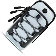 Cellphone Storage Arm Bag Dual Layer Reflective Adjustable Elastic Replacement Solid Color Smart Phone Running Gym Bags