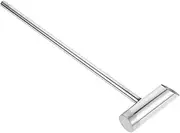 CRILSTYLEO Sturdy Stainless Steel Marshmallow Sugar Scooper Reusable Metal Spoon for Cotton Candy Machine