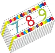 ERINGOGO 1 Set of Abc 0-9 Boys and Girls Room Wall Stickers Pvc Removable Educational Sticker Decor Cartoon Pattern Decals Trendy Room Dec