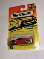 1995 Matchbox Superfast Ferrari F50 #75 NEW Action System Red Diecast