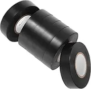 LAPYAPPE 6 Rolls Electrical Tape Clear Tape Mouth Tape Fragile Stickers Double Sided Tape Anti Tape Masking Tape Portable Air Conditioner Tape Measure Packing Tape Dispenser Paper Black