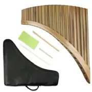Chinese Traditional Musical Instrument 22Pipes Pan Flute C Key PanPipes Woodwind