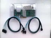 LSI SAS 9300-8i 12Gb/s 8-port IT-Mode HBA JBOD FreeNAS unRAID +2* SATA Cable #