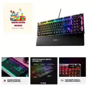 USB Apex 5 Hybrid Mechanical Gaming Keyboard – Per-Key RGB Illumination – Air...