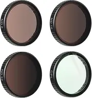 Filter Kit for DJI Action5Pro/4/3 ND Light Reduction CPL Polarizer Accessories