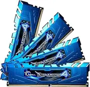 32GB G.Skill Ripjaws 4 DDR4 2400MHz PC4-19200 CL15 Quad Channel kit (4x8GB) Blue