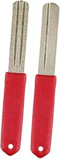 ARTIBETTER Fishhook Grinding Tool Sharpening Stone for Fishing Hooks 2pcs Set for Outdoor Activities