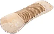 CIYODO Wormwood Pillow Roll for Neck Support Breathable Ice Silk Pillow Ergonomic Design