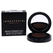 Anastasia Beverly Hills Brow Powder Duo - Ebony by Anastasia Beverly Hills for Women - 0.03 oz Eyebrow