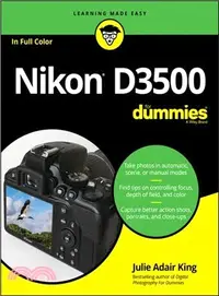 在飛比找三民網路書店優惠-Nikon D3500 for Dummies