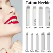 500pcs Nano Lamina Microblading Needle 0.18mm Tattoo Needle Blade for Manual Pen