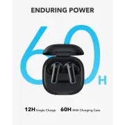 Anker Soundcore P40i True Wireless Noise Cancelling Earbuds (Black)