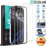 For iPhone 16e 16 15 14 13 12 11 Pro XS Max X 8 7 Plus Glass Screen Protector x3