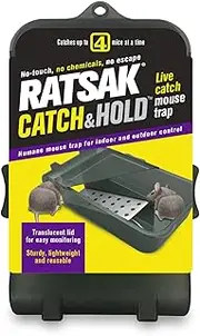 Ratsak Catch & Hold Mouse Trap