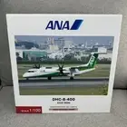 ANA Wings DHC-8-400 Q400 Model 1/100 No Wheels Wooden Stand