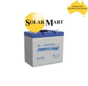 Power Sonic AGM Deep Cycle 12V Battery 59Ah @ C20 | 600 Cycles @ 50% DoD