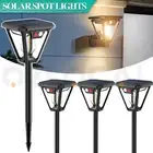 Solar Spot Lights LED Garden Outdoor Pathway Lawn Ground Fence Lamp Spotlight
