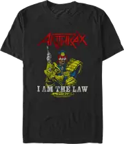 Vintage Judge Dredd I Am The Law Anthrax T-Shirt