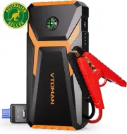 V6 Pro 2000A Jump Starter, Car Battery Jumper Starter Portable for 7L Gas/5L Die