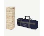 Tumble Tower Pine - Oversized Jenga Style Game for All Ages. 68cm - 120cm+.