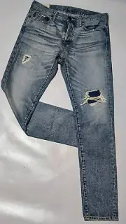 Abercrombie & Fitch Jeans 32x34 Classic Taper Fit Faded Distressed