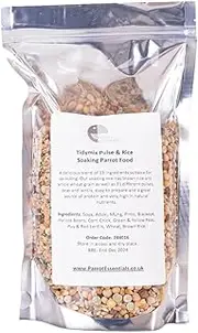 Tidymix Minifuctured Pulse & Rice Soaking Premium Parrot Food Parrot Seed (2Kg)