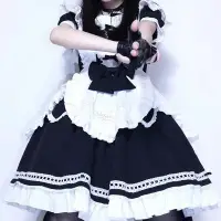 在飛比找Yahoo!奇摩拍賣優惠-cosplay服裝道具飾品配件女仆裝cos制服日系可愛軟妹連