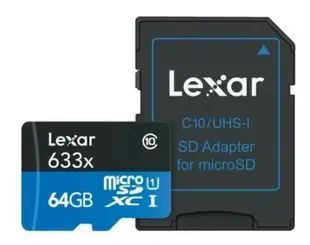 Lexar 雷克沙512g 512gb 633x microSD A2記憶卡 記憶卡全系列 lexar 128G下單