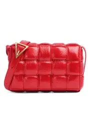 Bottega Veneta Padded Cassette in Chili