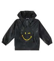 [Marc Jacobs Kids] Marc Jacobs Kids Logo printed jacket Y 8 black
