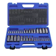 Complete Hex Key Master Wrench Socket Set 34 Piece Metric and Imperial