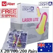 Howard Leight Laser Lite LL-1 LL1 Uncorded Ear Plugs 25dB 20pr / 100pr / 200pr..