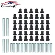 Metal A-Arm Bushing Sleeves Kit Replacement for Polaris Ranger XP 800 900 Crew