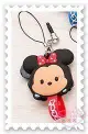 ♥小花花日本精品♥《Disney》迪士尼 米妮 充電線 耳機 集線器 捲線器 防塵塞 00408608