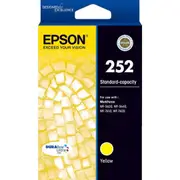 Epson 252 Yellow Ink Cartridge WF-3620 WF-3640 WF-7610 WF-7620 T252492